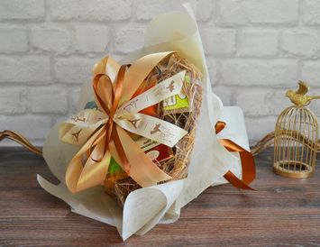 Букет из чая и кофе "Роскошь"