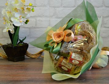 Букет из чая и кофе "Волшебный сад"