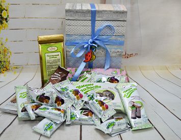 Коробка "Наслаждение" со сладостями без сахара