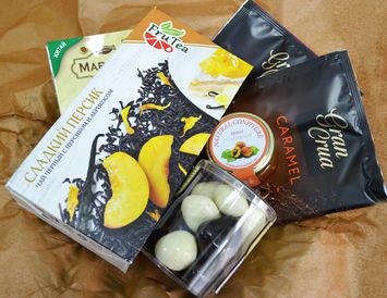 Букет из чая и кофе "Nature"