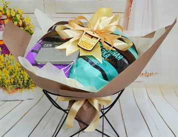 Букет из кофе "Время для кофе" (зерна)