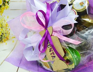 Букет из чая и кофе "Мечта"