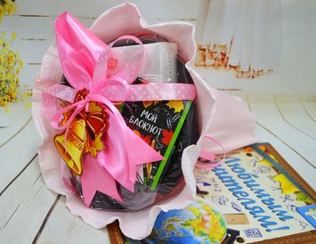 Подарок учителю Букет из чая  "День знаний"