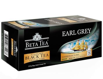 Пакетированный черный чай с бергамотом