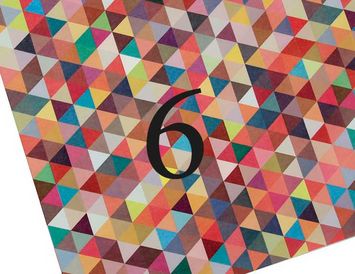 Упаковка коробки в бумагу крафт Расцветки