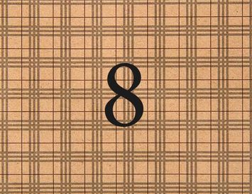 Упаковка коробки в бумагу крафт Расцветки