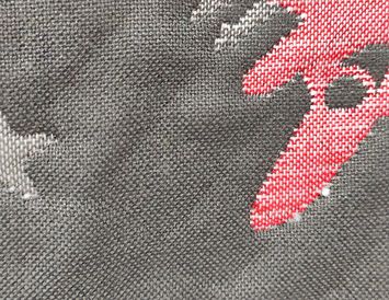 Полотенце на 23 февраля "Кот в тельняшке"  для рук серое