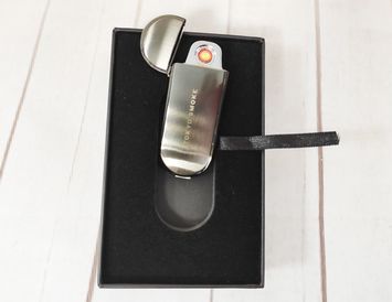 USB зажигалка Tokyo smoke металлик