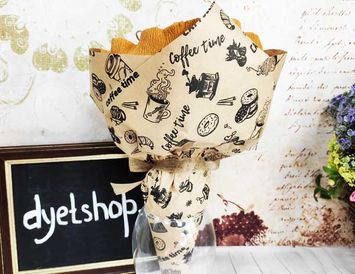 Букет из кофе с шоколадом