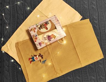 Набор новогодних полотенец "Дуэт"