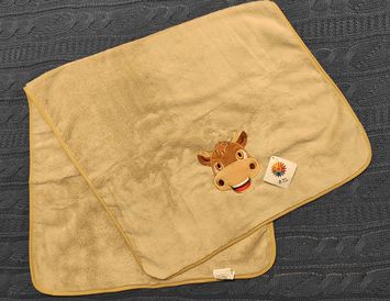 Полотенце купальное Супермягкое с ушками