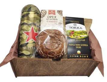 Запас походный Чай-кофе-орехи-пряник