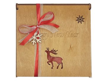 Красивый новогодний подарок женщине "Русские варежки"