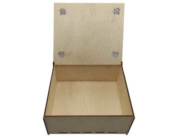 Ящик деревянный "С днём учителя" большой