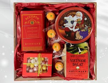 "МОРОЗНЫЙ УЗОР" УЮТНЫЙ НАБОР С ВАРЕЖКАМИ