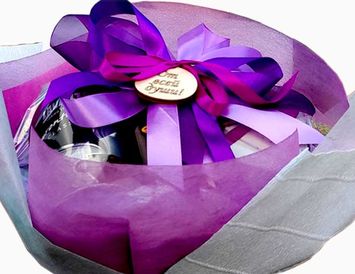 Букет  с чаем и кофе "От всей души"