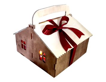 Подарочный набор "Рождественский домик"