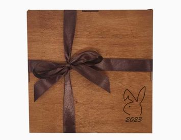 Новогодний бокс "Чай-кофе-орешки-марципан" №2