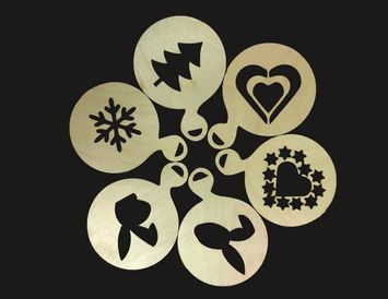 Трафарет для кофе