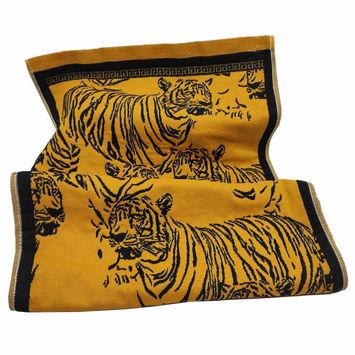 Полотенце на Новый год Тигр 35х75 см.