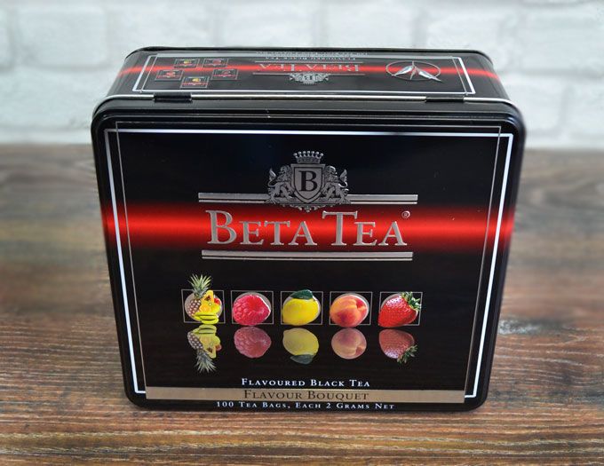 Подарочный чай черный "flavour bouquet", beta tea, 2г*100п