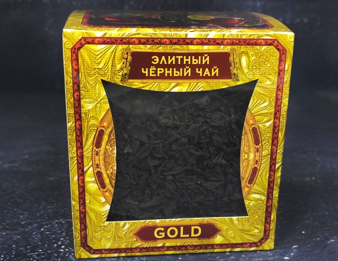 Чай чёрный элитный GOLD 75 г.